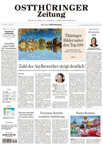 Ostthüringer Zeitung (Pößneck) - 13 Apr 2023
