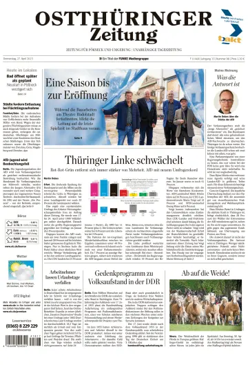 Ostthüringer Zeitung (Pößneck) - 27 Apr 2023