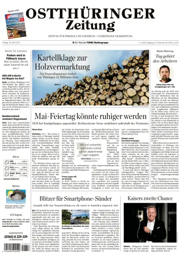 Ostthüringer Zeitung (Pößneck) - 28 Apr 2023