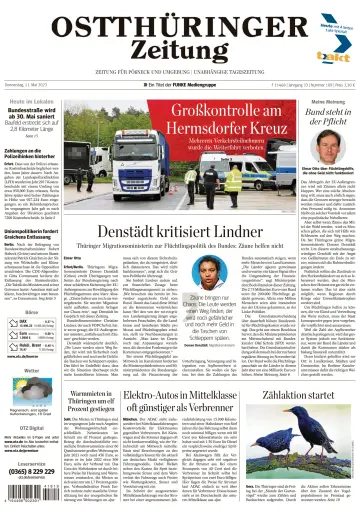 Ostthüringer Zeitung (Pößneck) - 11 May 2023
