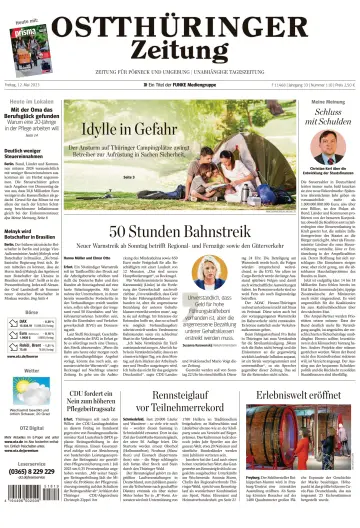 Ostthüringer Zeitung (Pößneck) - 12 May 2023