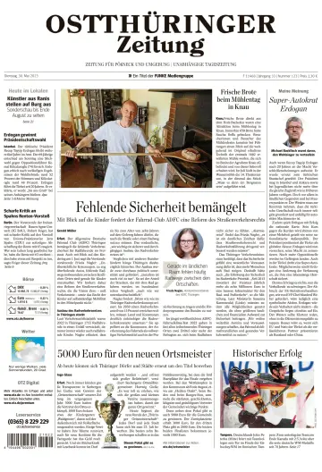 Ostthüringer Zeitung (Pößneck) - 30 May 2023
