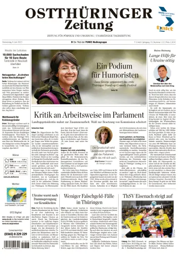 Ostthüringer Zeitung (Pößneck) - 8 Jun 2023