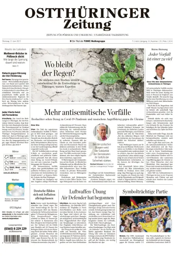 Ostthüringer Zeitung (Pößneck) - 13 Jun 2023