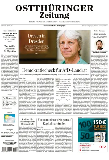 Ostthüringer Zeitung (Pößneck) - 28 Jun 2023