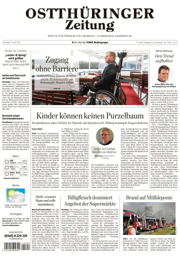 Ostthüringer Zeitung (Pößneck) - 18 Jul 2023
