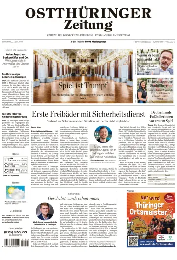 Ostthüringer Zeitung (Pößneck) - 22 Jul 2023