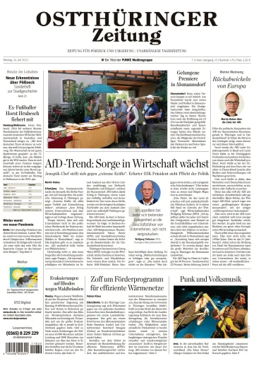 Ostthüringer Zeitung (Pößneck) - 24 Jul 2023