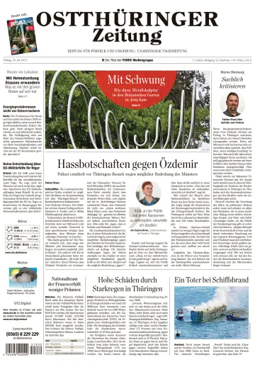 Ostthüringer Zeitung (Pößneck) - 28 Jul 2023
