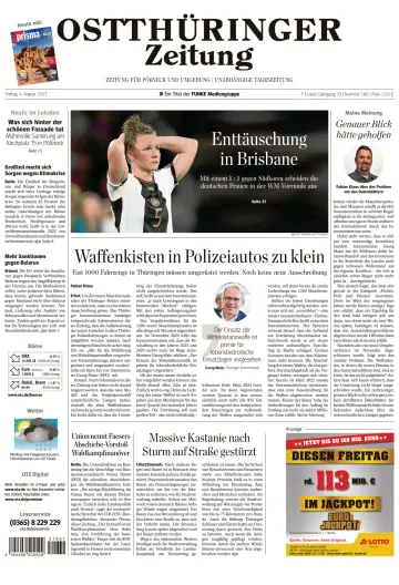 Ostthüringer Zeitung (Pößneck) - 4 Aug 2023