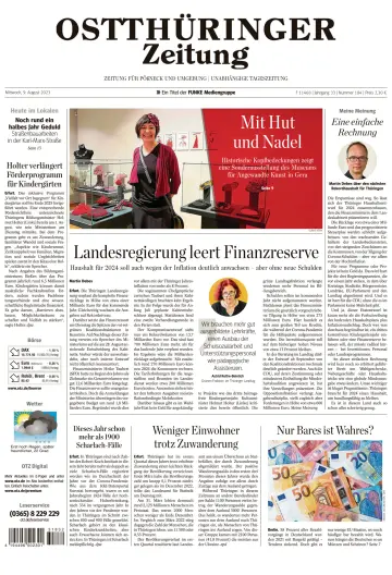 Ostthüringer Zeitung (Pößneck) - 9 Aug 2023