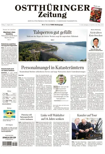 Ostthüringer Zeitung (Pößneck) - 11 Aug 2023