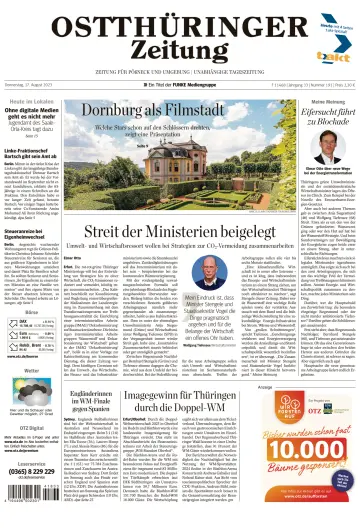 Ostthüringer Zeitung (Pößneck) - 17 Aug 2023