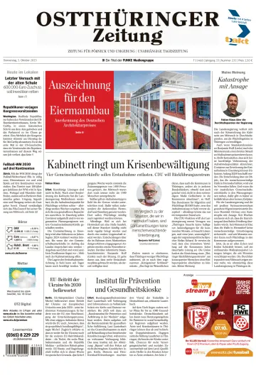Ostthüringer Zeitung (Pößneck) - 5 Oct 2023