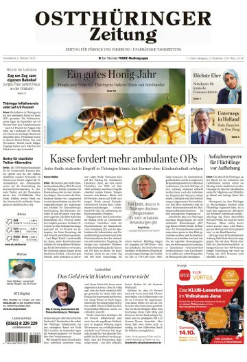 Ostthüringer Zeitung (Pößneck) - 7 Oct 2023