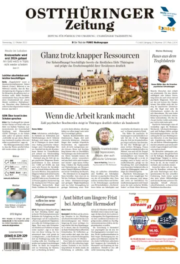 Ostthüringer Zeitung (Pößneck) - 12 Oct 2023