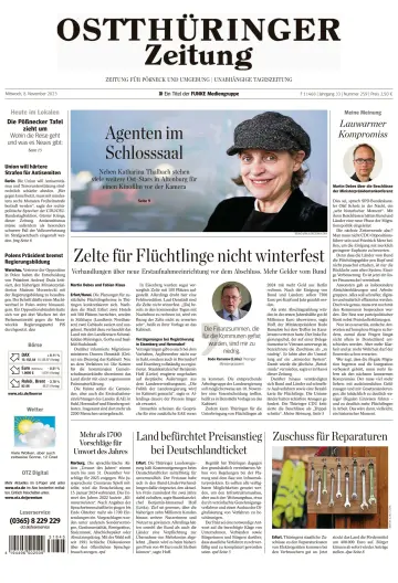 Ostthüringer Zeitung (Pößneck) - 8 Nov 2023
