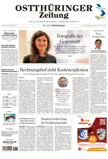 Ostthüringer Zeitung (Pößneck) - 23 Nov 2023