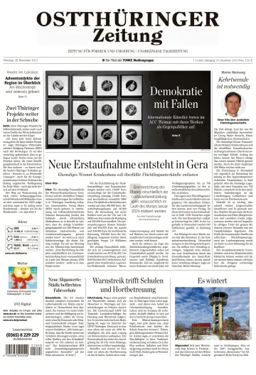Ostthüringer Zeitung (Pößneck) - 28 Nov 2023