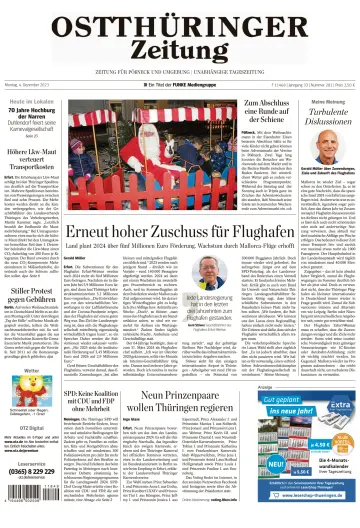 Ostthüringer Zeitung (Pößneck) - 4 Dec 2023
