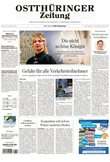 Ostthüringer Zeitung (Pößneck) - 20 Dec 2023