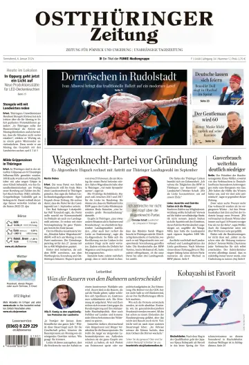Ostthüringer Zeitung (Pößneck) - 6 Jan 2024