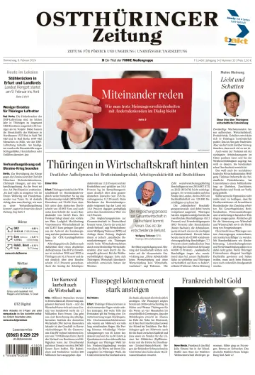 Ostthüringer Zeitung (Pößneck) - 8 Feb 2024