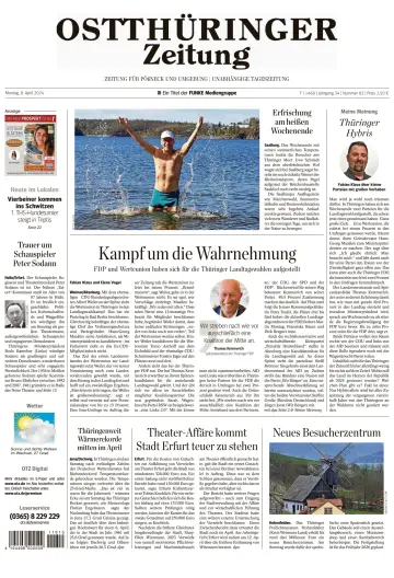 Ostthüringer Zeitung (Pößneck) - 08 4月 2024