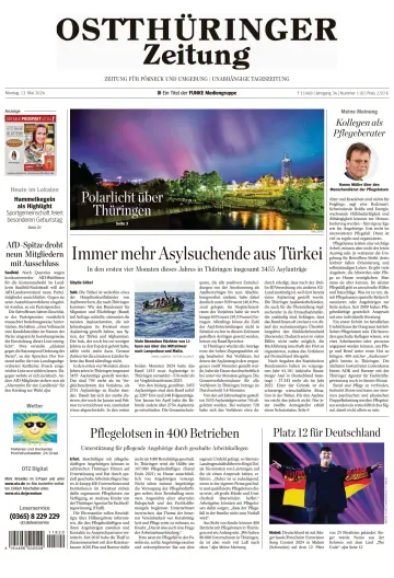 Ostthüringer Zeitung (Pößneck) - 13 May 2024