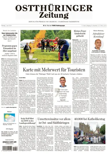 Ostthüringer Zeitung (Pößneck) - 3 Jun 2024