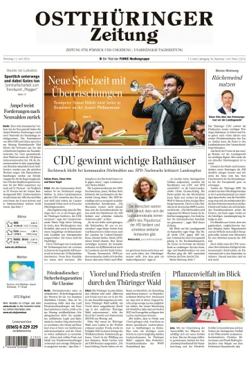 Ostthüringer Zeitung (Pößneck) - 11 Jun 2024