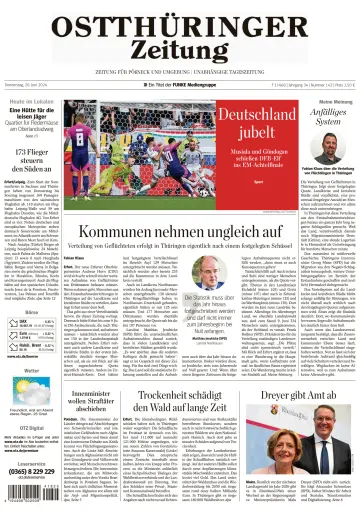 Ostthüringer Zeitung (Pößneck) - 20 Jun 2024
