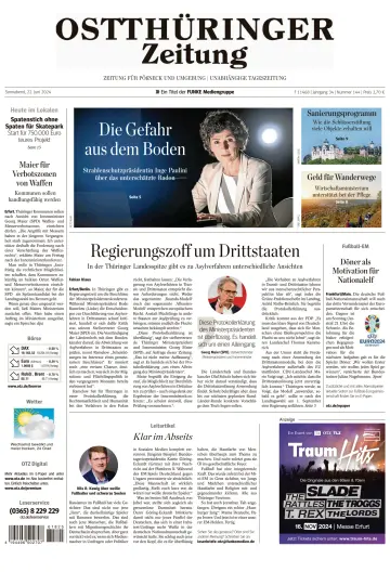 Ostthüringer Zeitung (Pößneck) - 22 Jun 2024