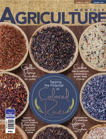Agriculture - 1 Jan 2016