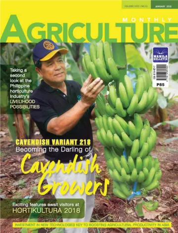 Agriculture - 1 Jan 2018