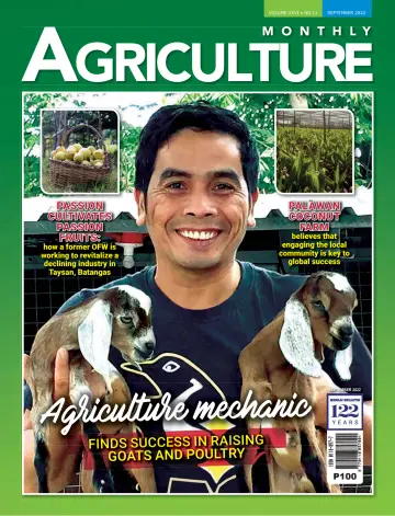 Agriculture - 1 Sep 2022