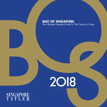 Singapore Tatler Best of Singapore - 26 一月 2018