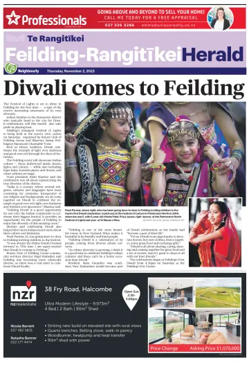 Feilding-Rangitikei Herald - 2 Nov 2023