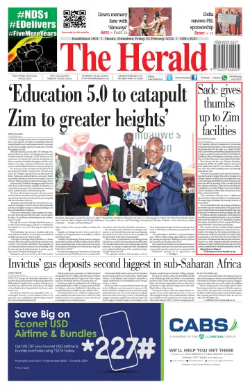 The Herald (Zimbabwe) - 23 Feb 2024