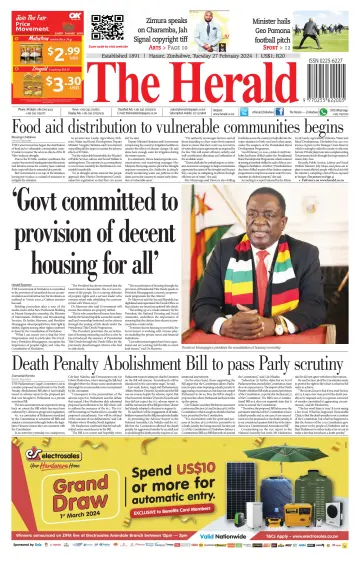 The Herald (Zimbabwe) - 27 Feb 2024