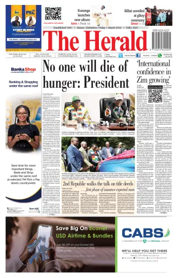 The Herald (Zimbabwe) - 1 Mar 2024