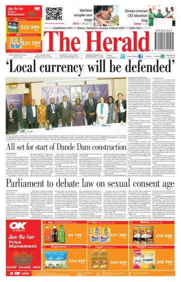 The Herald (Zimbabwe) - 4 Mar 2024
