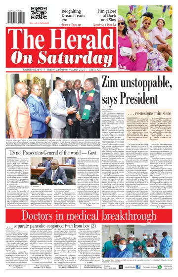 The Herald (Zimbabwe) - 9 Mar 2024
