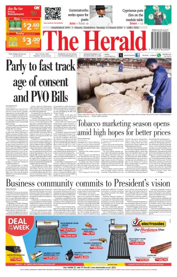 The Herald (Zimbabwe) - 12 Mar 2024