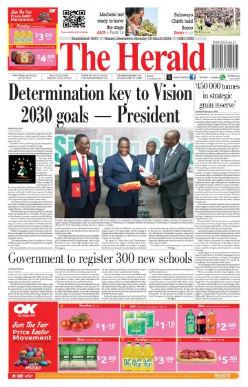 The Herald (Zimbabwe) - 18 Mar 2024