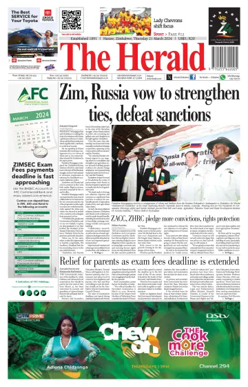 The Herald (Zimbabwe) - 21 Mar 2024