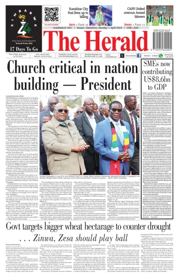The Herald (Zimbabwe) - 1 Apr 2024