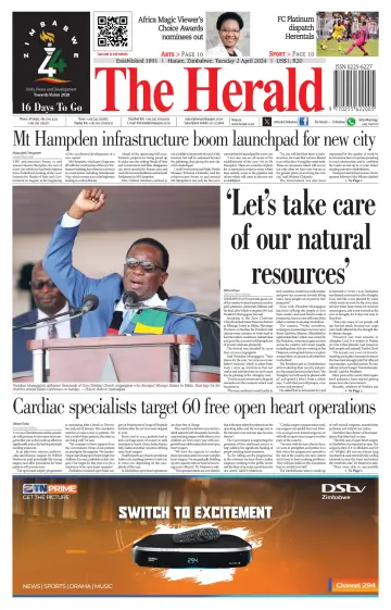 The Herald (Zimbabwe) - 2 Apr 2024