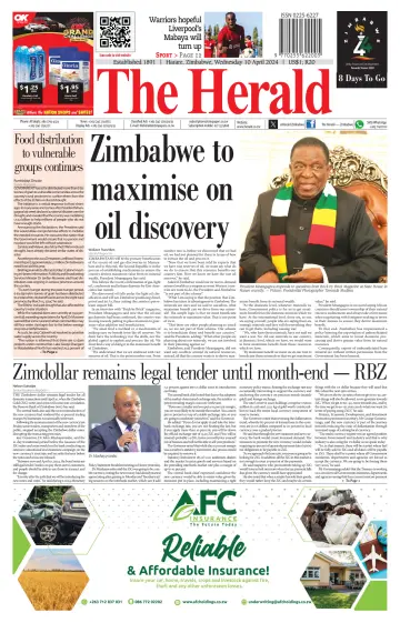 The Herald (Zimbabwe) - 10 四月 2024