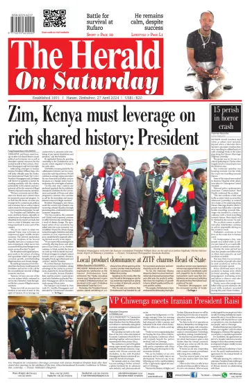 The Herald (Zimbabwe) - 27 四月 2024
